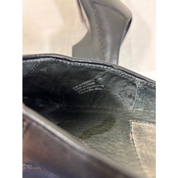 Women's Dansko Clogs Size 40 Black Leather - Picture 8 of 8